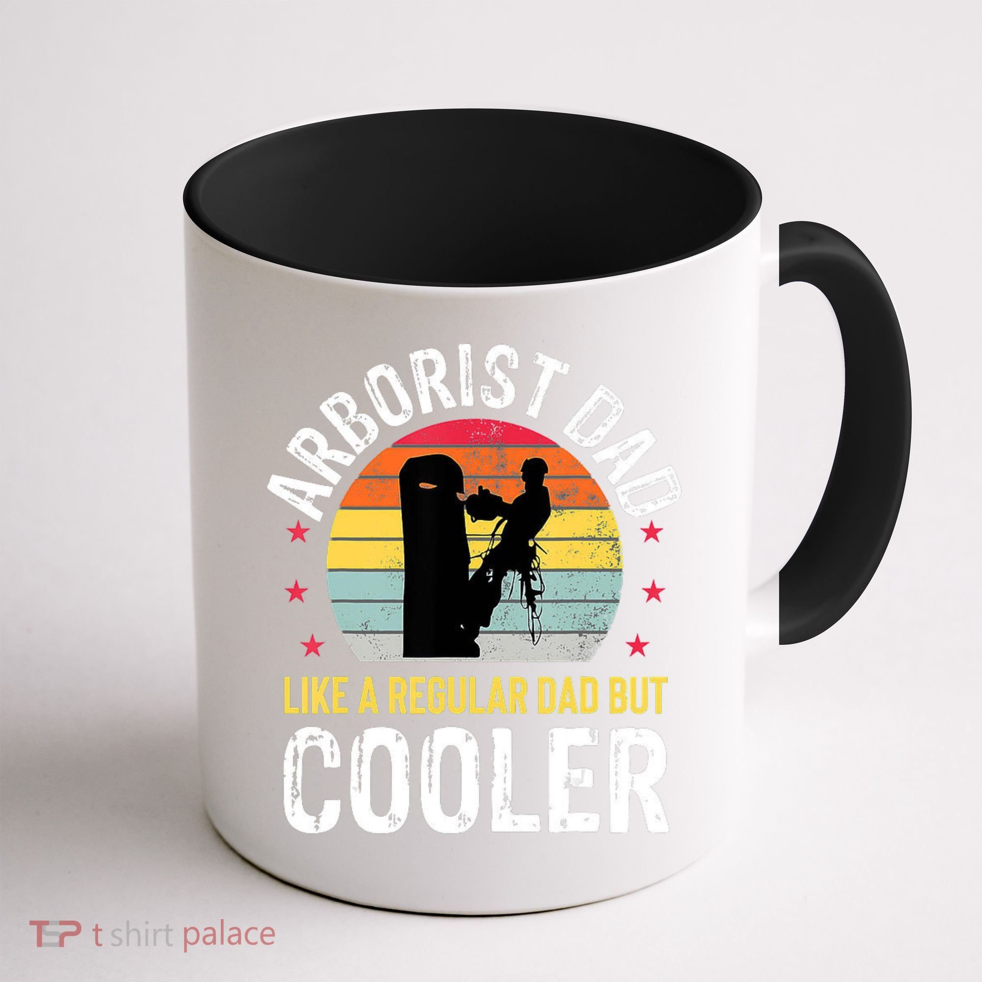 Arborist Dad Tree Climber Funny Arborist Father Coffee Mug