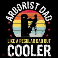 Arborist Dad Tree Climber Funny Arborist Father Ornament thumb 1