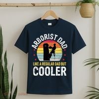 Arborist Dad Tree Climber Funny Arborist Father T-Shirt thumb 2