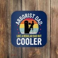 Arborist Dad Tree Climber Funny Arborist Father Coaster thumb 0