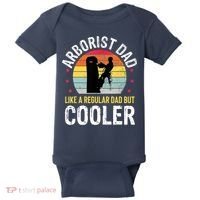 Arborist Dad Tree Climber Funny Arborist Father Baby Bodysuit thumb 0