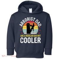 Arborist Dad Tree Climber Funny Arborist Father Toddler Hoodie thumb 0