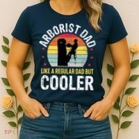 Arborist Dad Tree Climber Funny Arborist Father Women's T-Shirt thumb 2