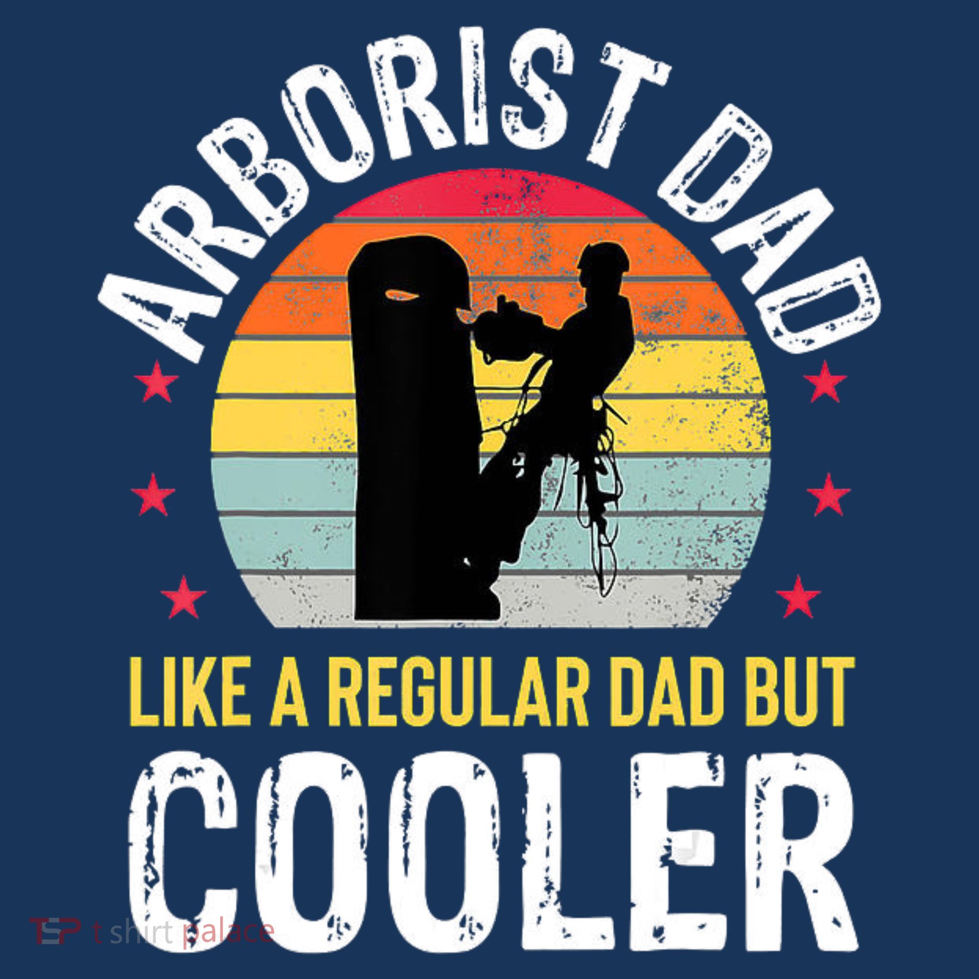 Arborist Dad Tree Climber Funny Arborist Father Kids Hoodie