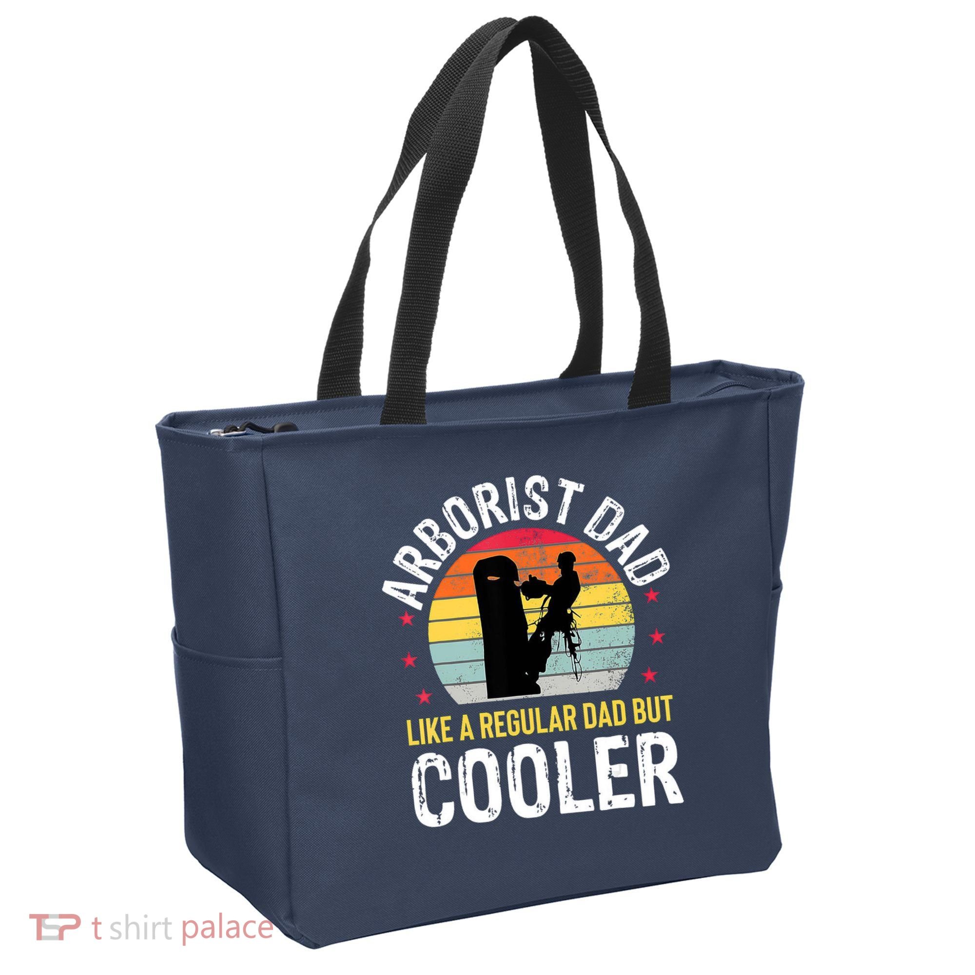 Arborist Dad Tree Climber Funny Arborist Father Tote Bag
