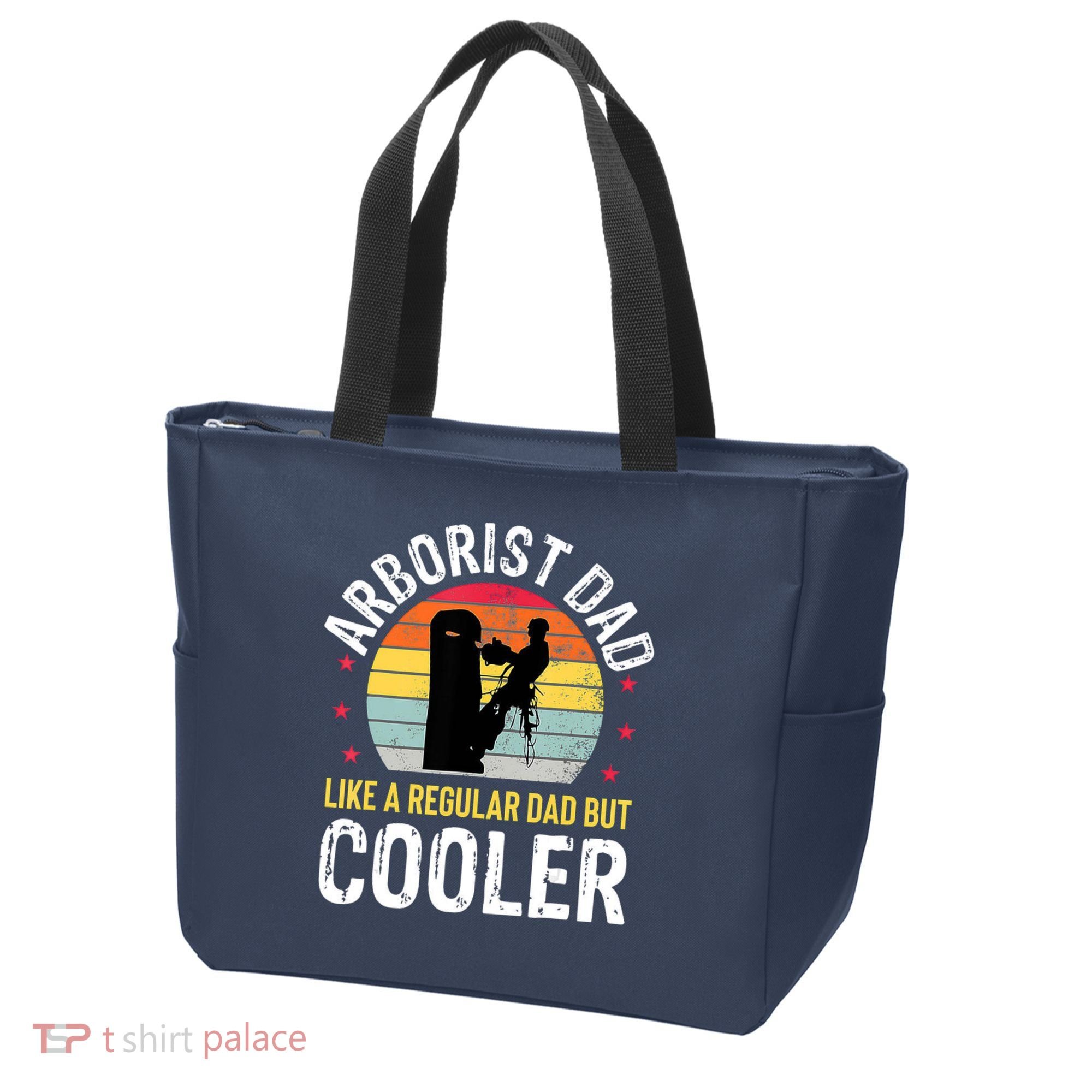 Arborist Dad Tree Climber Funny Arborist Father Tote Bag