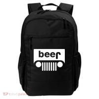 Adult Beer Funny Upside Down Logo Backpack thumb 0