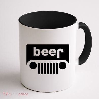 Adult Beer Funny Upside Down Logo Coffee Mug back