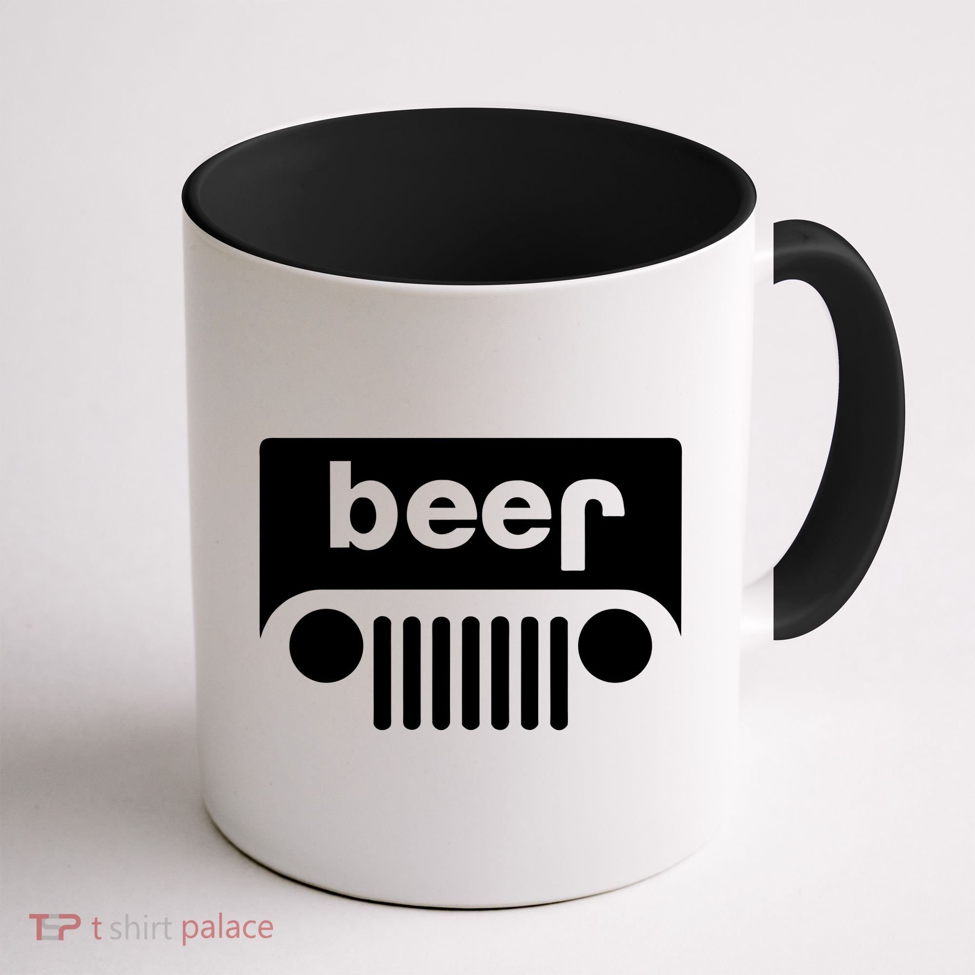 Adult Beer Funny Upside Down Logo Coffee Mug
