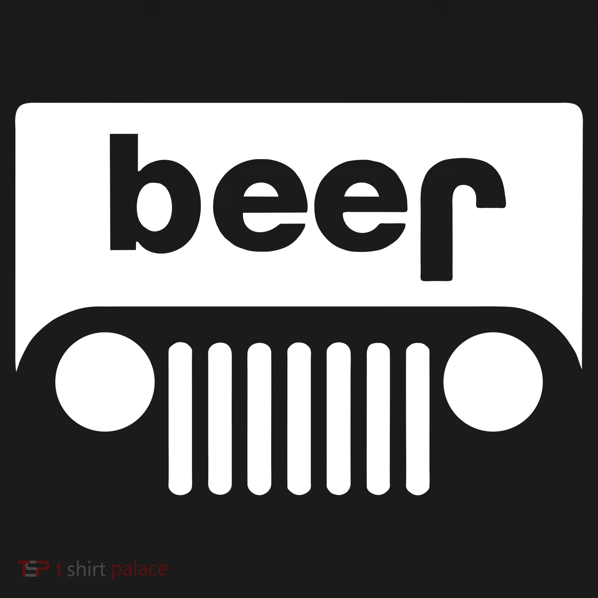 Adult Beer Funny Upside Down Logo Polo