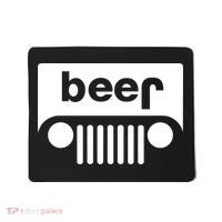 Adult Beer Funny Upside Down Logo Mousepad thumb 0