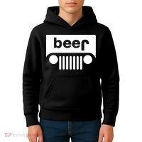 Adult Beer Funny Upside Down Logo Kids Hoodie thumb 4