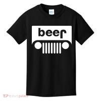 Adult Beer Funny Upside Down Logo Kids T-Shirt thumb 0