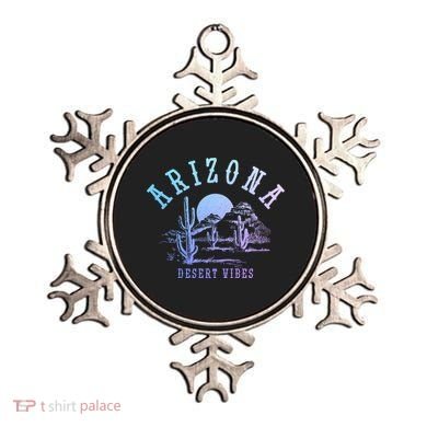 Arizona Desert Vibes Az Pride Cactus Vintage Gift Ornament
