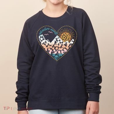 Adventure Awaits Nature Cute Wilderness Women's Sweatshirt
