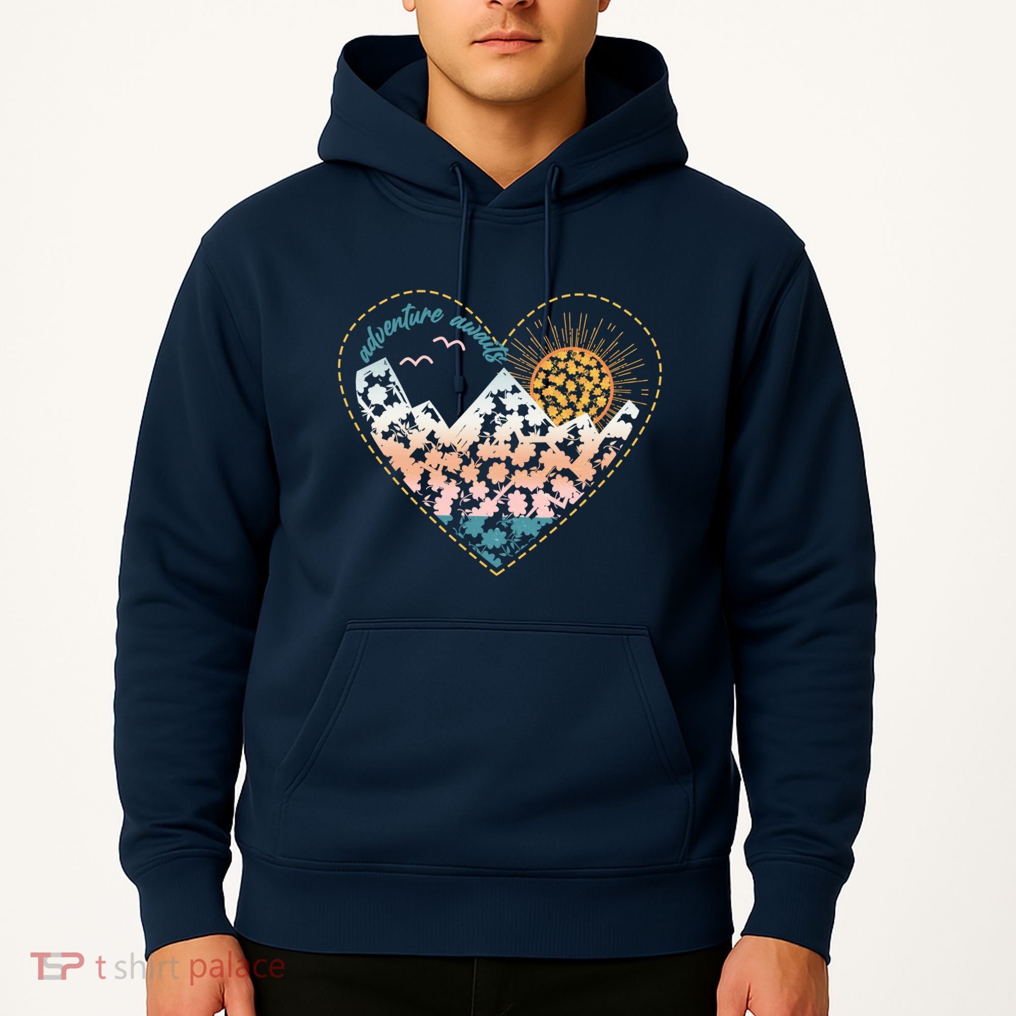 Adventure Awaits Nature Cute Wilderness Hoodie