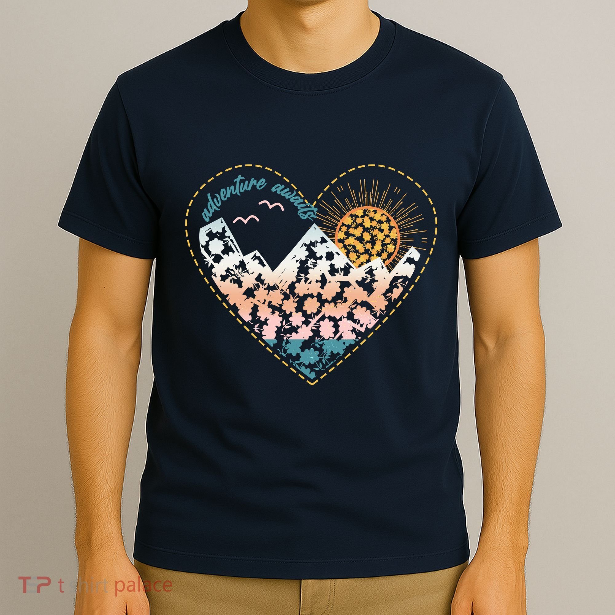 Adventure Awaits Nature Cute Wilderness T-Shirt