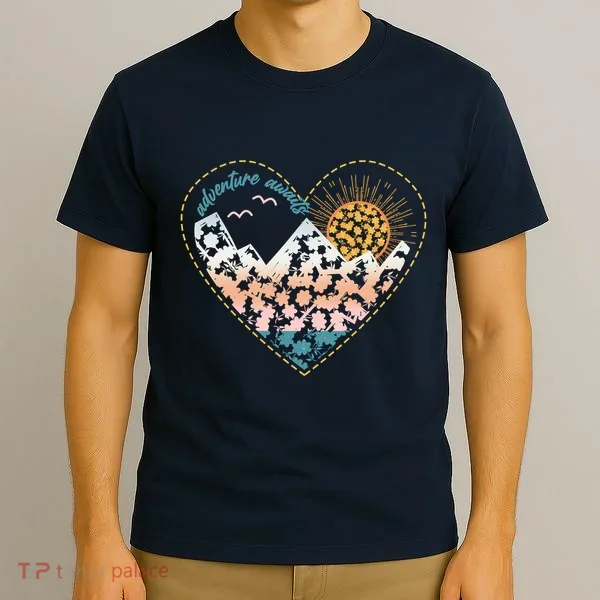 Adventure Awaits Nature Cute Wilderness T-Shirt