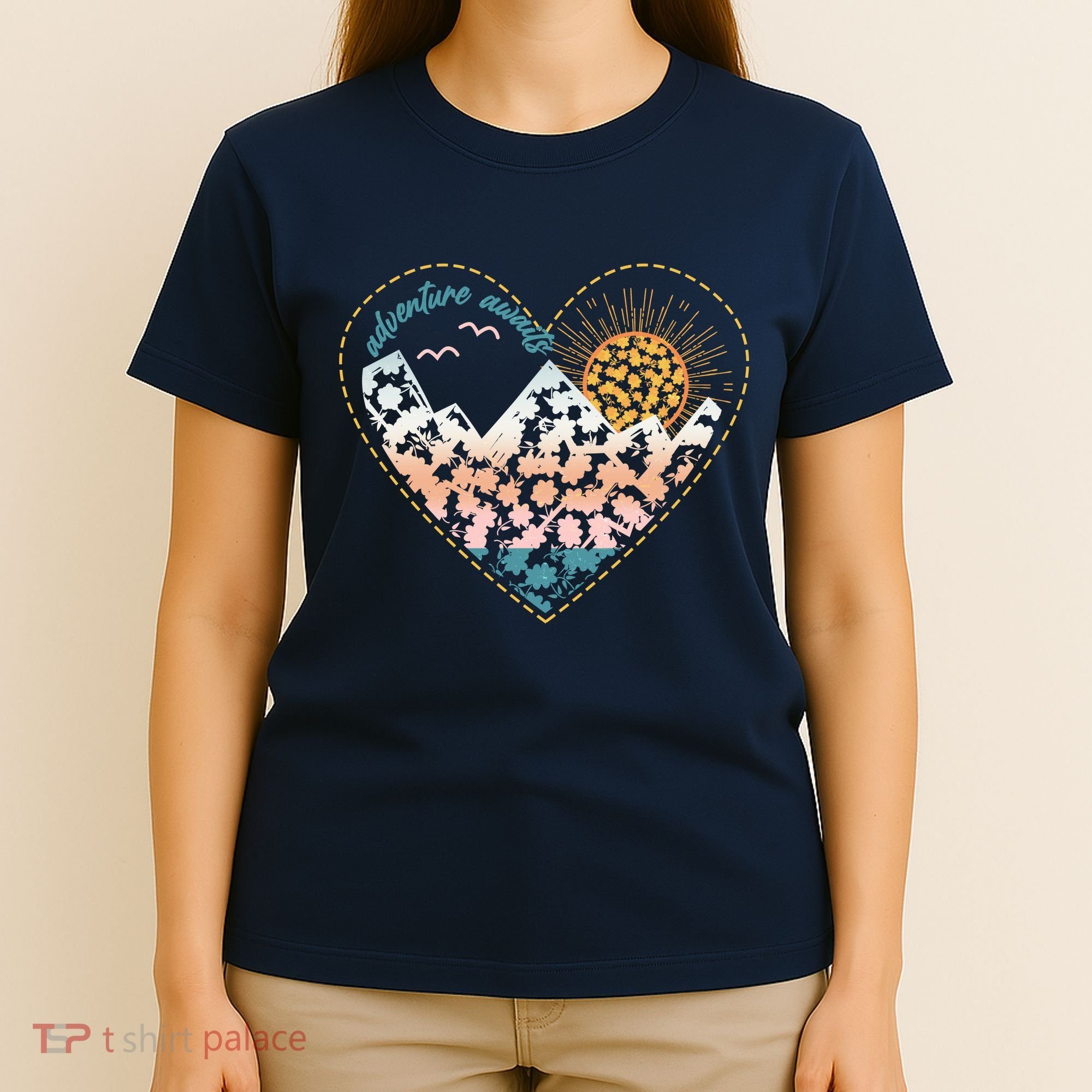 Adventure Awaits Nature Cute Wilderness T-Shirt