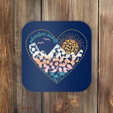 Adventure Awaits Nature Cute Wilderness Coaster