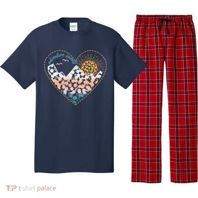 Adventure Awaits Nature Cute Wilderness Pajama Set