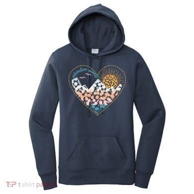 Adventure Awaits Nature Cute Wilderness Women's Hoodie