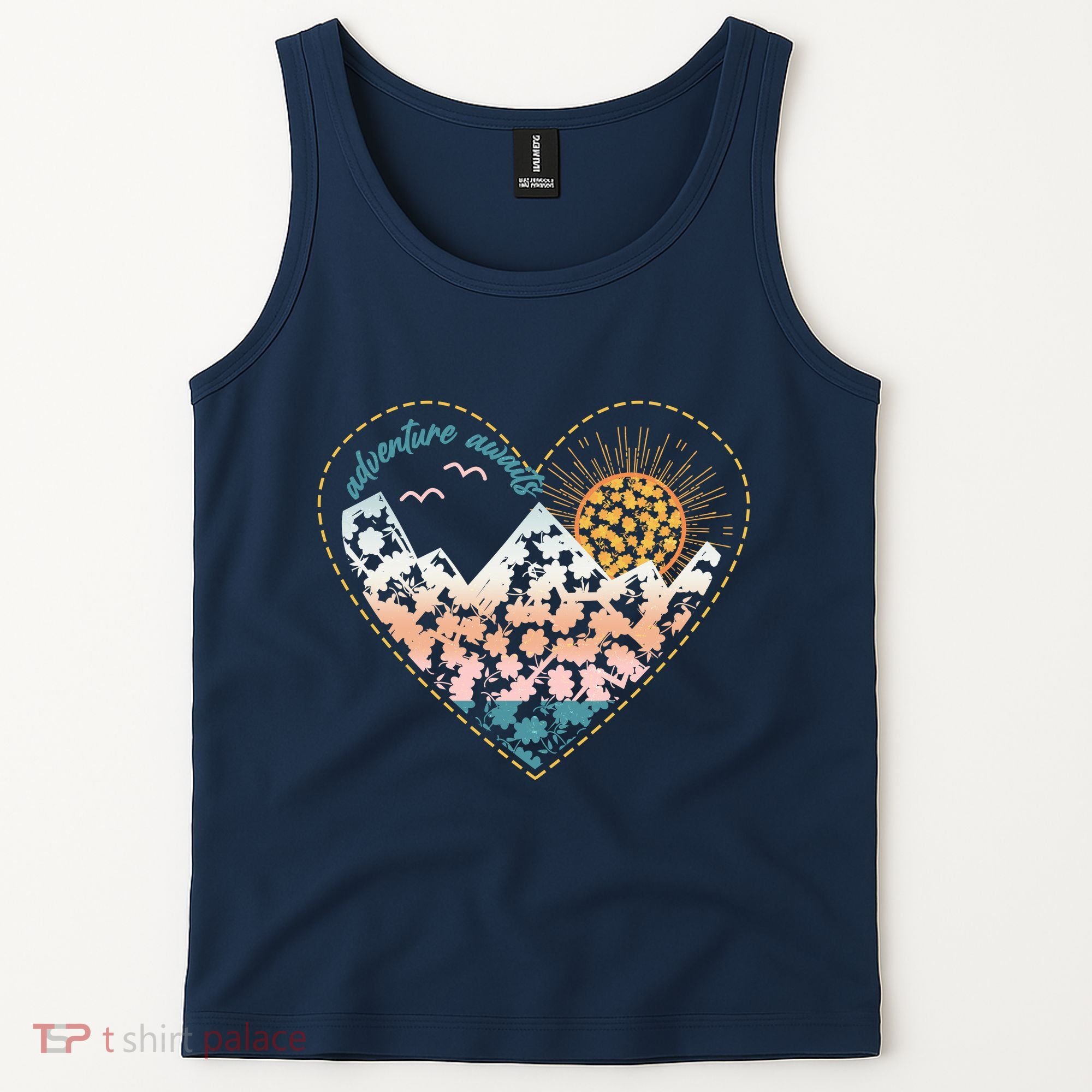 Adventure Awaits Nature Cute Wilderness Tank Top