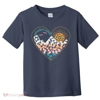 Adventure Awaits Nature Cute Wilderness Toddler T-Shirt