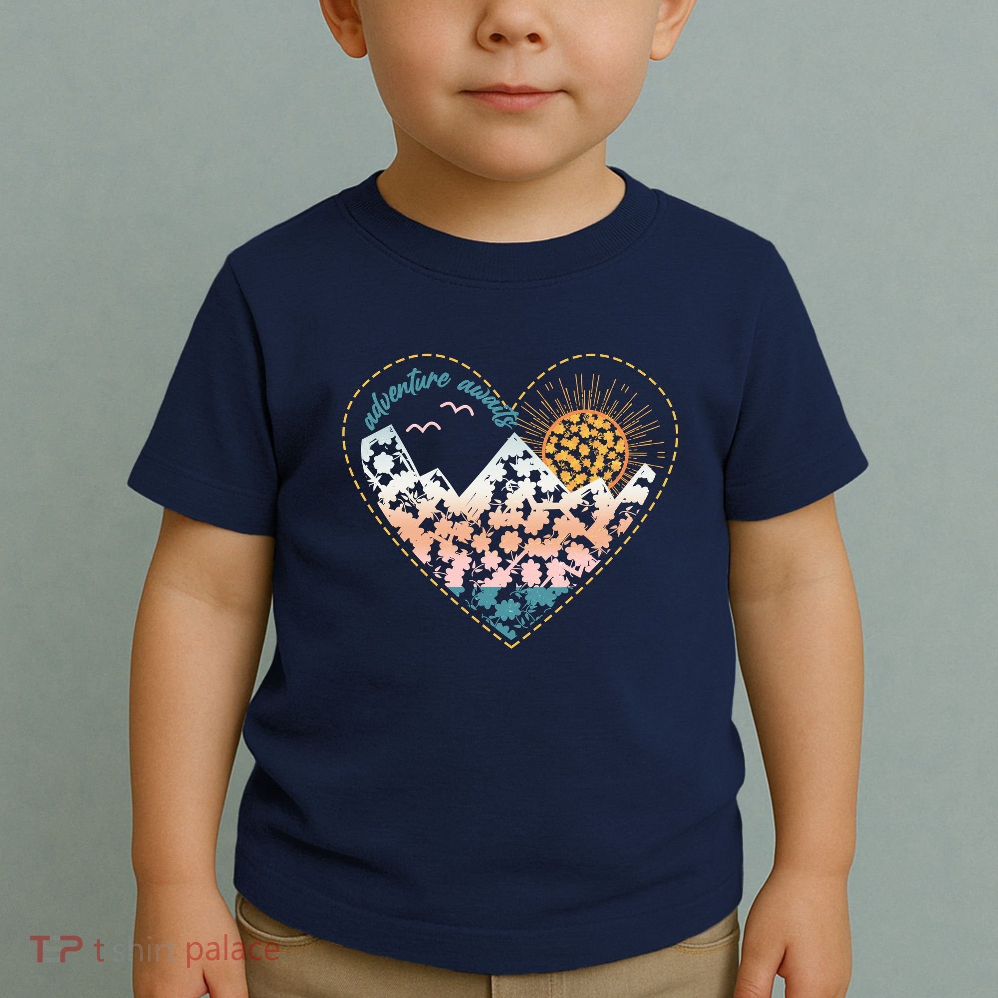 Adventure Awaits Nature Cute Wilderness Toddler T-Shirt