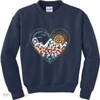 Adventure Awaits Nature Cute Wilderness Kids Sweatshirt thumb 0