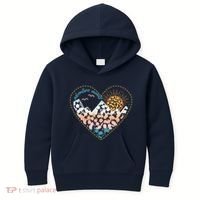 Adventure Awaits Nature Cute Wilderness Kids Hoodie thumb 0