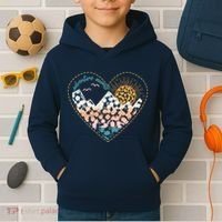 Adventure Awaits Nature Cute Wilderness Kids Hoodie thumb 2