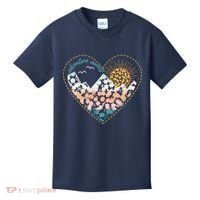 Adventure Awaits Nature Cute Wilderness Kids T-Shirt thumb 0