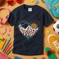Adventure Awaits Nature Cute Wilderness Kids T-Shirt thumb 3
