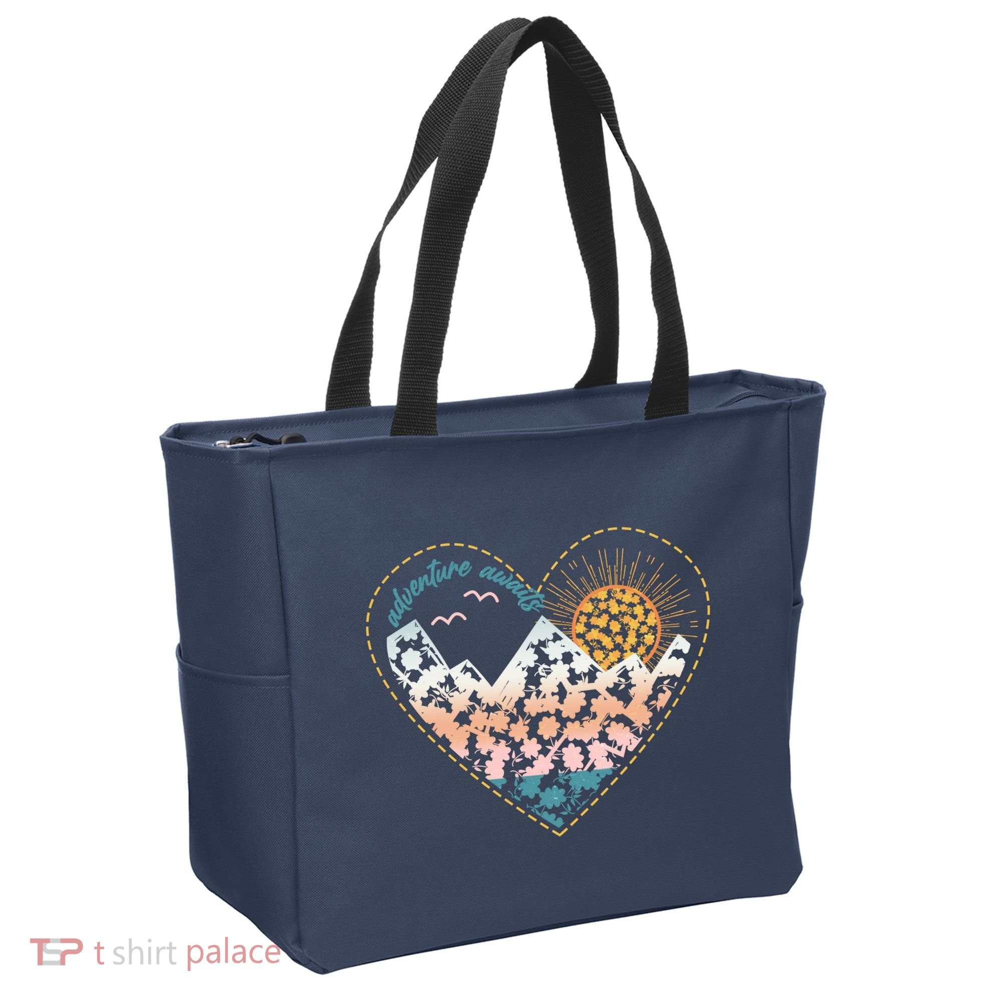 Adventure Awaits Nature Cute Wilderness Tote Bag