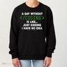 A Day Without Coding Funny Computer Programmer Coder Gift Women's Sweatshirt