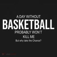 A Day Without Basketball Apron thumb 3