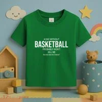 A Day Without Basketball Toddler T-Shirt thumb 3
