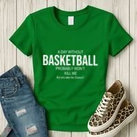 A Day Without Basketball Women's T-Shirt thumb 3