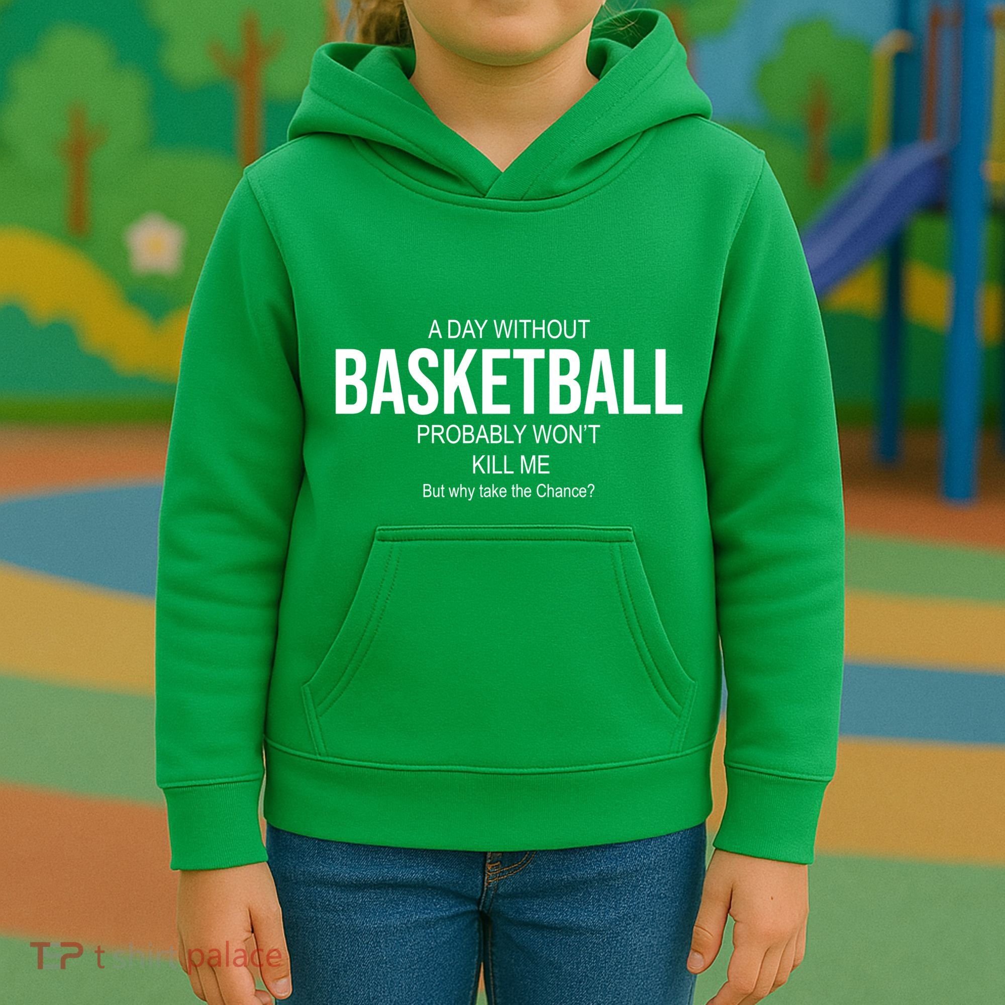 A Day Without Basketball Kids Hoodie