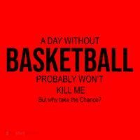 A Day Without Basketball Santa Hat thumb 1