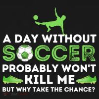 A Day Without Soccer Great Gift Soccer Lover Gift Women's Hoodie thumb 2