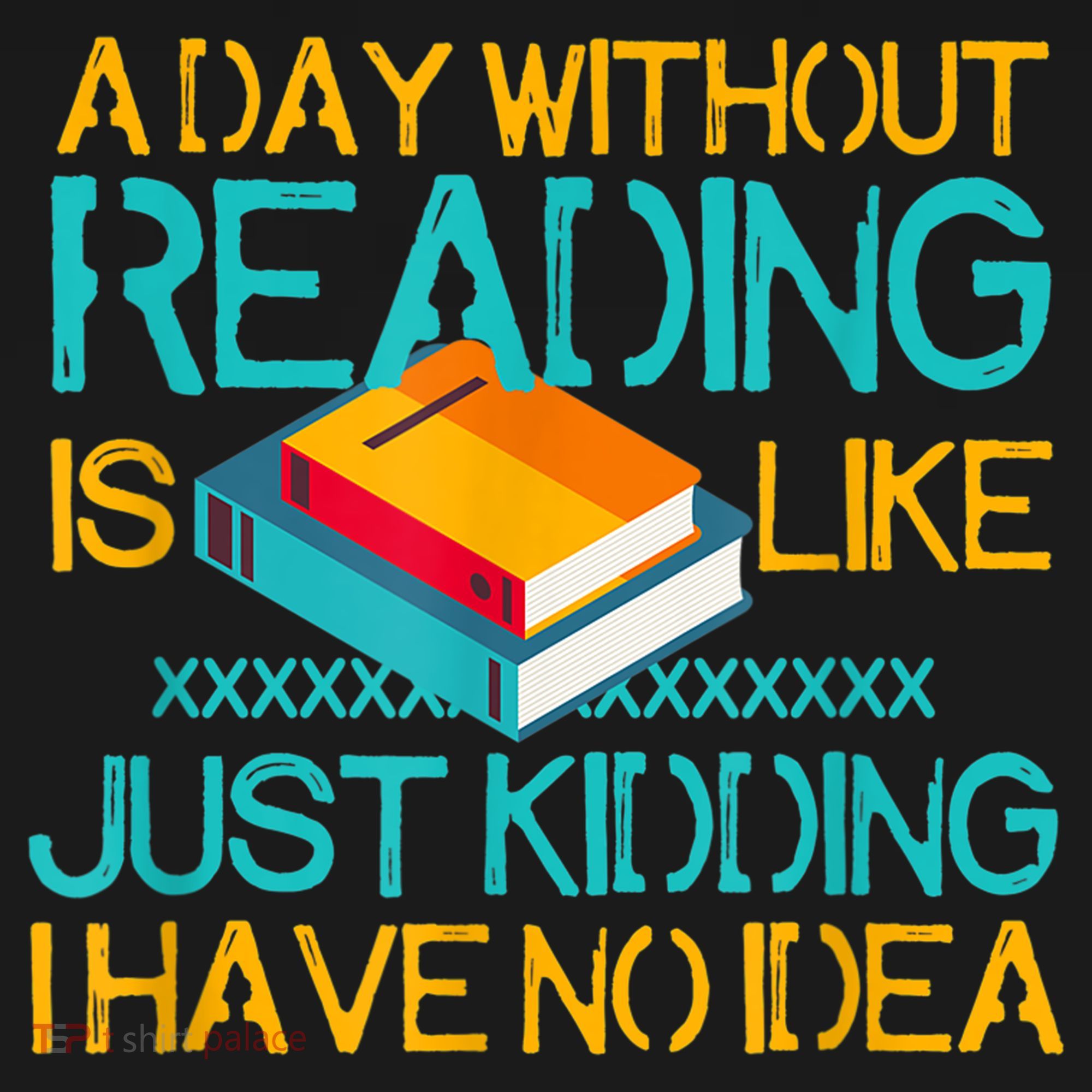 A Day Without Reading Is Like Bookworm Book Lovers Funny Gift Cool Gift USA-Made Doggie Bandana