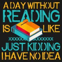 A Day Without Reading Is Like Bookworm Book Lovers Funny Gift Cool Gift Ornament thumb 1