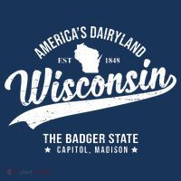 Americas Dairyland Wisconsin Est 1848 Vintage T-Shirt thumb 7