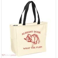 Alright Dude What The Flip Tote Bag thumb 2