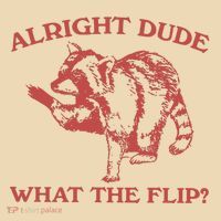 Alright Dude What The Flip Tote Bag thumb 4