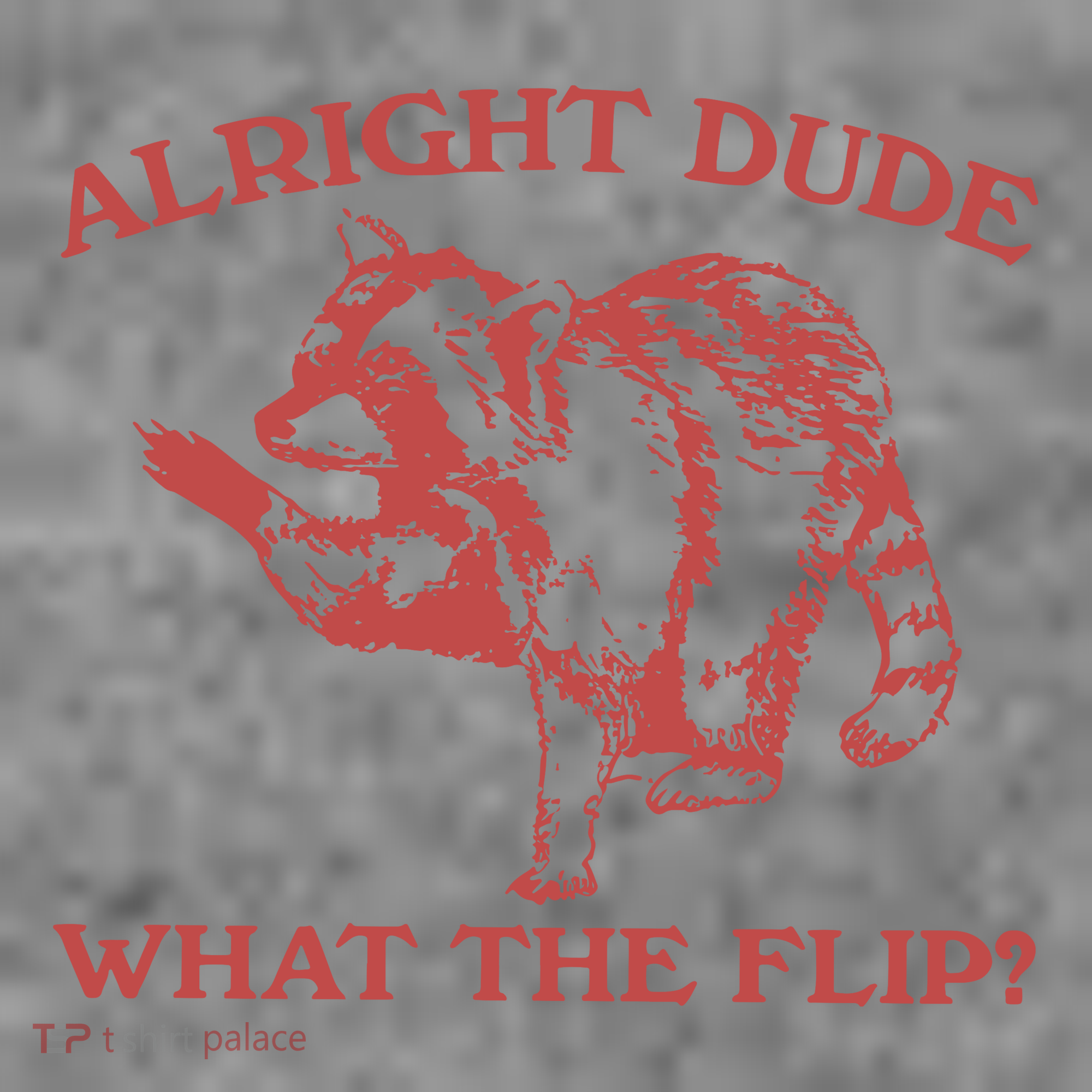 Alright Dude What The Flip Toddler Hoodie
