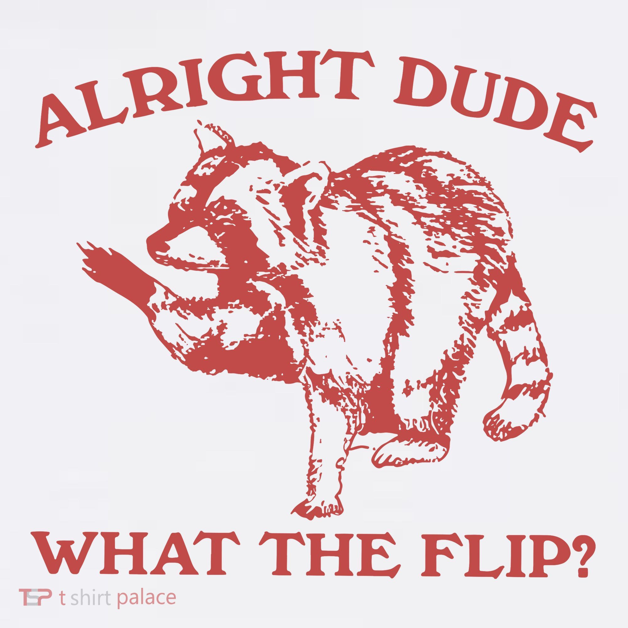 Alright Dude What The Flip T-Shirt
