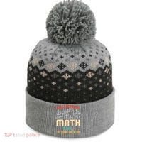 A Day Without Math Is Like Math Student Math Teacher Gift The Baniff Cuffed Pom Beanie thumb 0